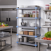 Thumbnail image #2 for Millenia Gray Polymer Stationary Starter Shelving Unit, 42