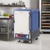 Thumbnail image #2 for Metro C5 3 Series Half-Height Mobile Heated Holding & Proofing Cabinet, Blue, Solid Door, Lip Load Slides