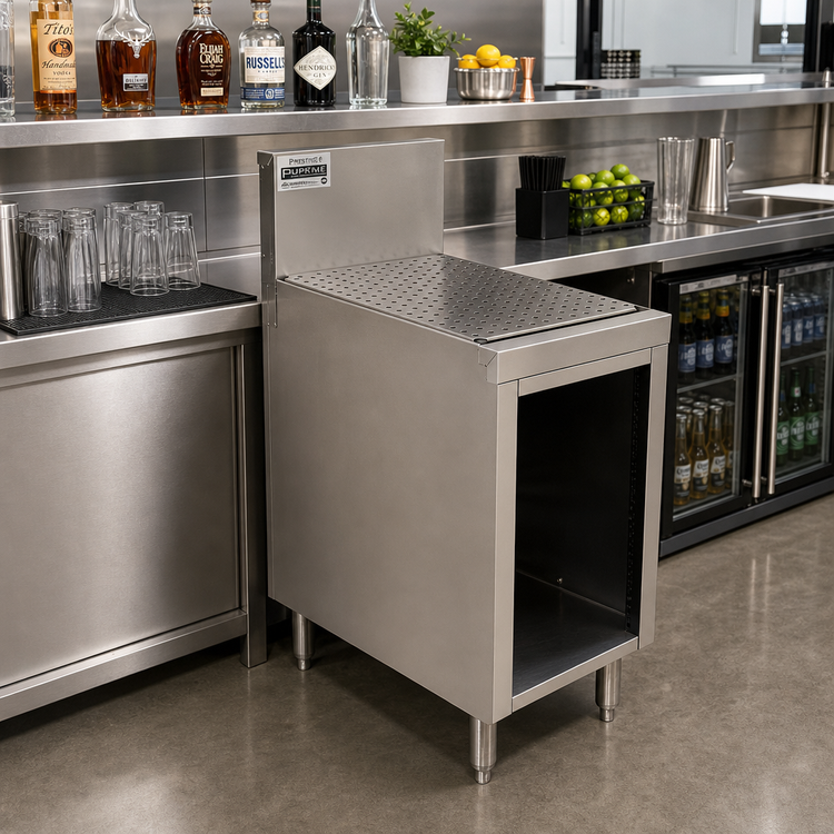 Product image #2 for Advance Tabco Prestige Supreme Underbar Drainboard Cabinet