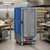 Thumbnail image #2 for Metro C5 3 Series 3/4 Height Mobile Moisture Heated Holding & Proofing Cabinet with Blue Insulation Armour and Clear Polycarbonate Door