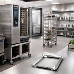 Thumbnail image #2 for RATIONAL 60.75.761 Combi-Duo Half-Size Run-In Rail for Mobile Oven Racks and Plate Racks