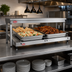 Thumbnail image #2 for Hatco Glo-Ray Freestanding Heated Shelf with Stainless Steel Top, 60 Inch W x 19.5 Inch D