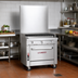 Thumbnail image #2 for Southbend Platinum Heavy Duty 18-Inch Gas Sectional Full-Width Charbroiler with Cabinet Base