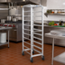 Thumbnail image #2 for Channel Lifetime Tough Extra Heavy-Duty All-Welded Aluminum Bottom-Load Platter Rack for 12.5-Inch Platters