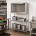 Thumbnail image #2 for Eagle Group 36 Inch W x 18 Inch D Security Enclosure Kit with Flip-Up Door, Stainless Steel
