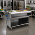 Thumbnail image #2 for Spec-Master 5-Well Electric Sealed Well Hot Food Table with Open Base and AutoFill