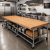 Thumbnail image #2 for John Boos Appalachian Red Oak Edge Grain Island Countertop, 144 in. W x 42 in. D x 1-1/2 in. Thick, Penetrating Oil Finish