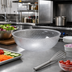 Thumbnail image #3 for Carlisle 5.5 Qt Clear Round Polycarbonate Salad Bowl with Pebbled Exterior, 12 Inch