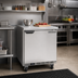 Thumbnail image #2 for Beverage-Air 27-Inch One-Section Worktop Freezer with Flat Top and Solid Door