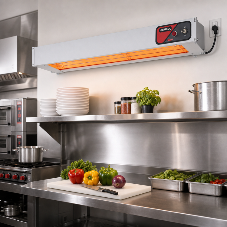 Product image #2 for 60-Inch Single Infrared Strip Heater with Cord and Plug