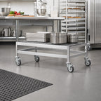 Thumbnail image #2 for Fermod Fermostock 1R31C12M Mobile Louvered Aluminum Dunnage Rack, 31 x 22 x 17 Inches, 800 lb. Capacity