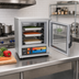 Thumbnail image #2 for Panco HCHNLSI-RC2.25 Half-Size Narrow Heated Holding Cabinet with Universal Slides