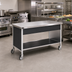 Thumbnail image #2 for Atlas Metal CAFT-3 50-Inch Utility Solid Top Serving Counter with Stainless Steel Top