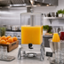 Thumbnail image #2 for Evolution Square Single Juice Dispenser, 12 Qt., Polycarbonate Body with Stainless Steel Legs, Lid & Frame