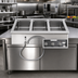 Thumbnail image #2 for Top-Mount Built-In Electric Hot Food Well with 3 Individual Pan Openings