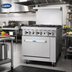 Thumbnail image #3 for CookRite 36-Inch Natural Gas 6 Burner Commercial Range with Standard Oven