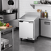 Thumbnail image #3 for Beverage-Air WTR24AHC 24-Inch One-Section Solid Door Worktop Refrigerator with 4-Inch Backsplash