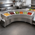 Thumbnail image #2 for Randell Curved Drop-In Refrigerated Cold Food Well, 6 Full-Size Pans