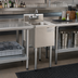 Thumbnail image #2 for Eagle Group 2200 Series Underbar Side-To-Side Modular Add-On Hand Sink with Faucet and Basket Drain, 12 Inch W x 24 Inch D