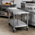 Thumbnail image #2 for Steakhouse 24-Inch Stainless Steel Equipment Stand with Undershelf and Legs for IAB-24