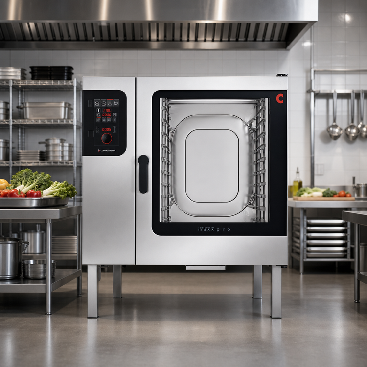 Product image #2 for Convotherm C4 ED 10.20GB-N Maxx Pro Gas Combi Oven/Steamer with Boiler, EasyDial Controls, 10-Pan Full Size