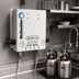 Thumbnail image #2 for Krowne Double Wall-Mounted CO2/Nitrogen Dual Beverage Gas Blender with Preset Blend Settings