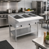 Thumbnail image #2 for BevLes Electric Dry Heat Steam Table with 3 Open Wells, 44 Inch Wide