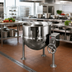Thumbnail image #2 for Groen DL-60 60-Gallon Floor-Mounted Direct Steam Tilting Kettle