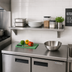 Thumbnail image #2 for Advance Tabco 72-Inch x 15-Inch Wall-Mounted Stainless Steel Shelf, 16 Gauge, Satin Finish