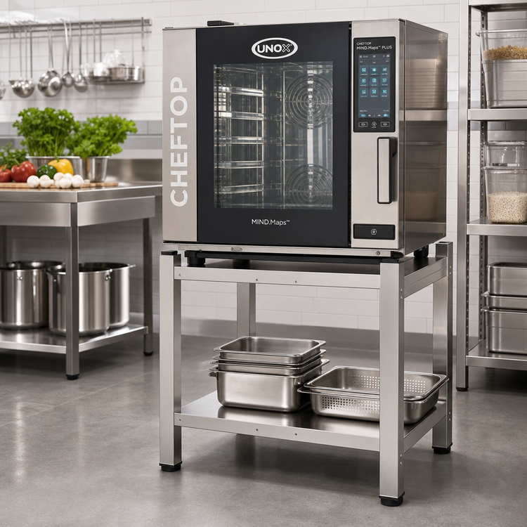 Product image #2 for ChefTop MIND.Maps Plus High Open Equipment Stand with Lateral Supports