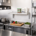 Thumbnail image #2 for New Age 36-Inch x 20-Inch Aluminum T-Bar Wall Shelf, 700 lb Capacity