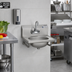 Thumbnail image #2 for Eagle Group Wall-Mount Hand Sink with Gooseneck Faucet and Basket Drain, 13-1/2 x 9-3/4 x 6-3/4 Inch Bowl