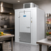 Thumbnail image #2 for Arctic Industries 8' x 6' Indoor Walk-In Cooler with Floor, Acrylume Finish, and Top-Mounted Self-Contained Refrigeration