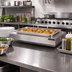Thumbnail image #3 for Omcan USA Countertop Stainless Steel Hot Plate Food Warmer for 1/1 GN Pan