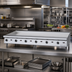Thumbnail image #2 for Garland 72-Inch Heavy-Duty Countertop Gas Griddle, Manual Hi-Lo Controls, 1-Inch Smooth Steel Plate