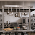Thumbnail image #2 for BK Resources 72-Inch Add-On Pot Rack Bar for APU-72 with 12 Stainless Steel Hooks