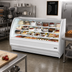 Thumbnail image #2 for True Full-Service Curved Glass Refrigerated Bakery Display Case, 77-1/4 Inch, Self-Contained R290, White
