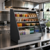 Thumbnail image #2 for Fusion® Flat-Profile Remote DX Refrigerated Self-Service Countertop Display Case
