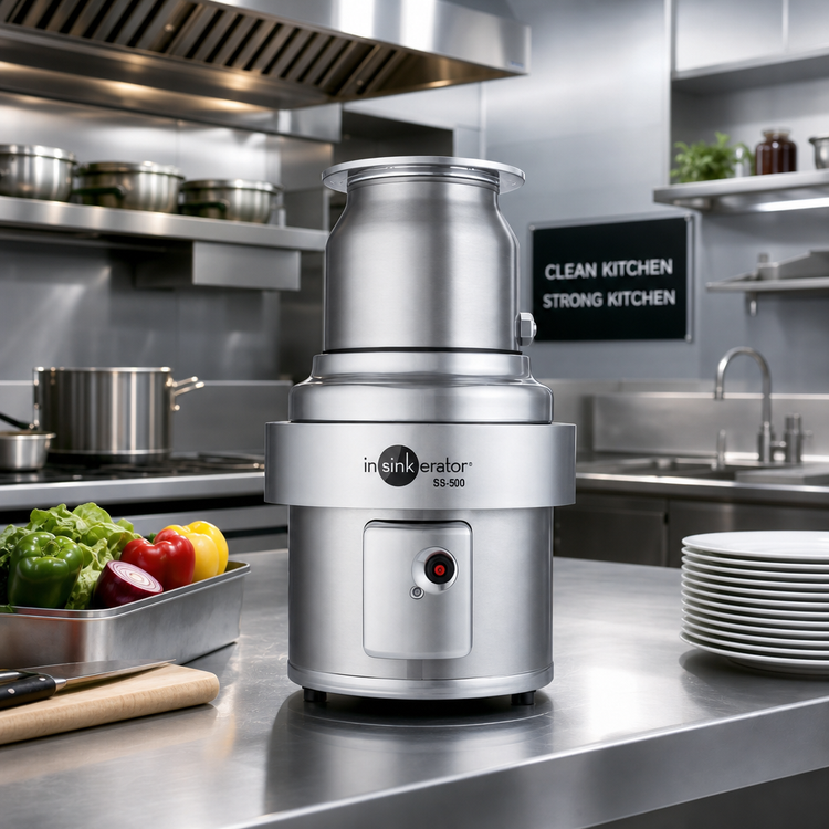 Product image #2 for InSinkErator SS-500 Complete Food Waste Disposer Package, 12-Inch Bowl, 5 HP, Stainless Steel