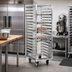Thumbnail image #2 for Panco Aluminum Roll-In Refrigerator Rack, 18-Tray Capacity, 3-Inch Centers