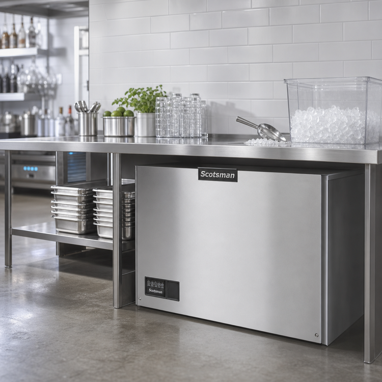 Product image #2 for Scotsman Prodigy ELITE MC0630SR-32 Small Cube Modular Cube Ice Machine, Remote Air-Cooled