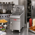 Thumbnail image #2 for Omcan USA Countertop LP Gas Commercial Deep Fryer, 30 lb. Capacity, 2 Baskets, Stainless Steel