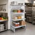 Thumbnail image #2 for Channel Manufacturing Solid Cantilevered Shelving Unit, Aluminum