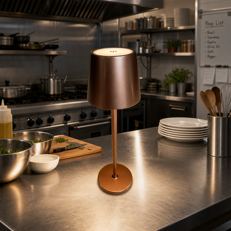 Product image #2 for Rechargeable Aluminum LED Table Lamp with Touch Controls