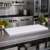 Thumbnail image #2 for John Boos Reversible High-Density Polyethylene Steam Table Cutting Board, 60 x 8 x 1/2 Inch