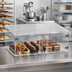 Thumbnail image #2 for Vollrath SBC11 Full-Size Cubic Acrylic Pastry Display Case with Front Doors