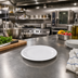 Thumbnail image #3 for Sierrus™ 9-Inch Round Narrow Rim White Melamine Dinner Plate