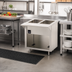 Thumbnail image #2 for Duke Thurmaduke Electric Ganged Waterless Well Food Warmer, 2-Well, Stainless Steel Top, Open Storage Base