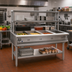 Thumbnail image #2 for Eagle Group 48-Inch 3-Well Electric Sealed-Well Hot Food Table with Double-Tier Flex-Master Overshelves