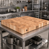 Thumbnail image #2 for John Boos Boos Block End Grain Maple Island Countertop with Cream Finish, 36 x 32 x 7 Inches
